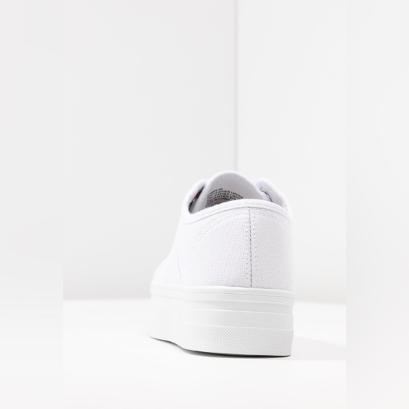 🤍BNWT White platform sneakers 6/37 RUBI - Picture 6 of 14